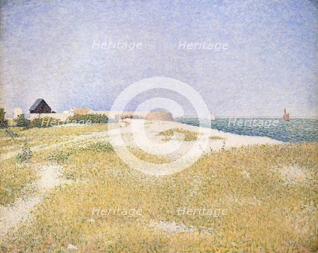 View of Fort Samson', 1885. Creator: Seurat, Georges Pierre (1859-1891).