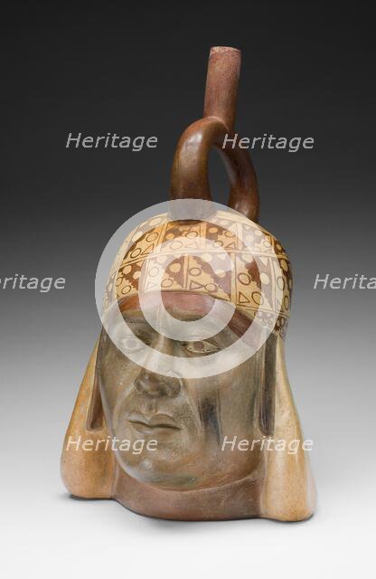 Portrait Vessel of a Ruler, 100 B.C./A.D. 500. Creator: Unknown.