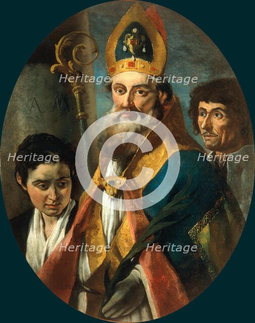 Saint Blaise. Creator: Tiepolo, Giambattista (1696-1770).
