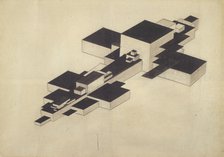 Design for Supremolet (Suprematist Plane). Artist: Chashnik, Ilya Grigoryevich (1902-1929)