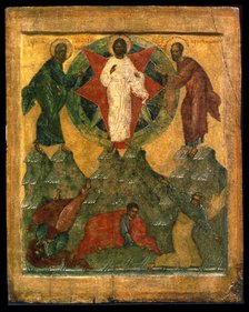 'The Transfiguration of Jesus', Russian icon, early 16th century. Artist: Unknown