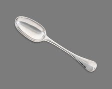 Spoon, 1730/62. Creator: Samuel Edwards.