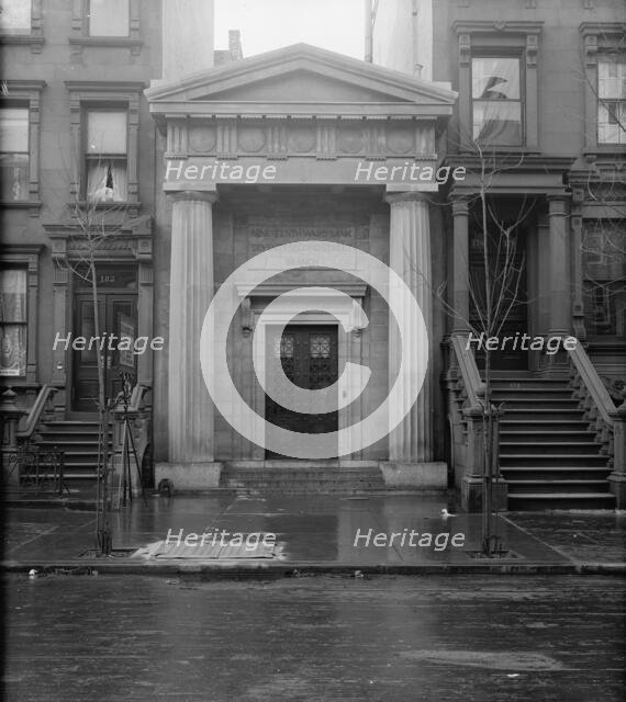 19th Ward Bank, Seventy-second Street Branch, exterior, New York, N.Y., between 1905 and 1915. Creator: Unknown.