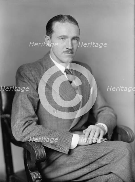 James Berryman, Portrait, 1938. Creator: Harris & Ewing.
