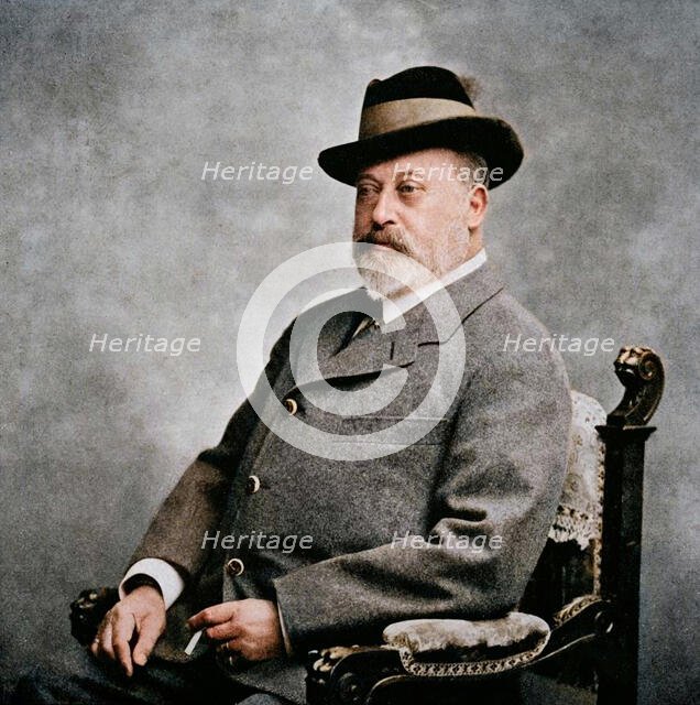 King Edward VII in a Tyrolean hat, 1903 (1911). Creator: Unknown.