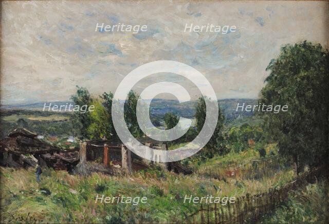 Wind and sun, 1880. Creator: Sisley, Alfred (1839-1899).