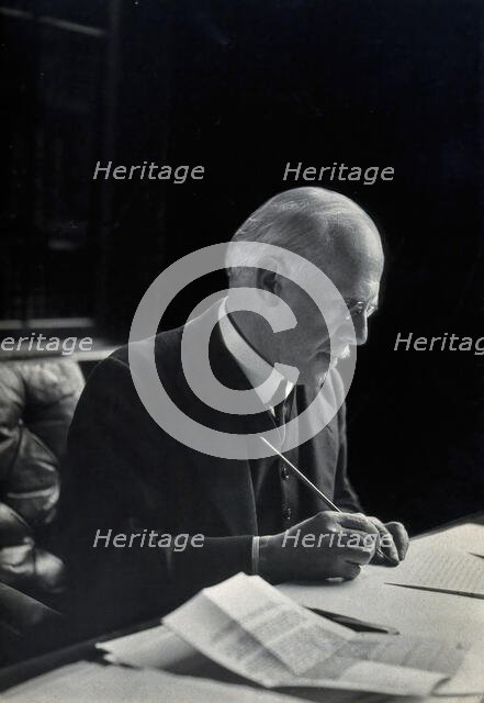 Sir George Newman. Creator: Unknown.