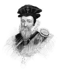 William Cecil, 1st Baron Burghley, (c1850). Artist: Unknown