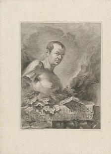 Portrait of Giovanni Battista Piranesi (1720-1778), 1756. Creator: Polanzani, Francesco (1700-after 1783).