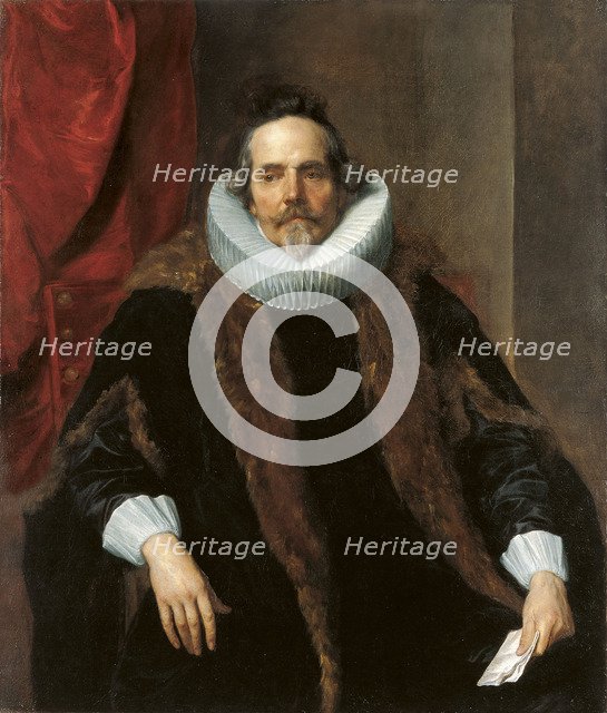 Portrait of Jacques Le Roy. Artist: Dyck, Sir Anthony van (1599-1641)