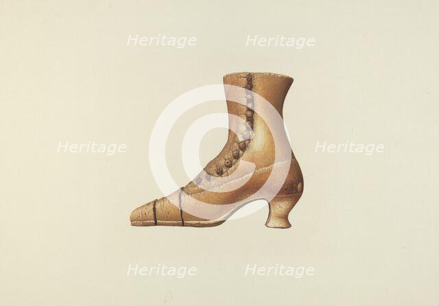 Shop Sign, c. 1939. Creator: Robert Pohle.