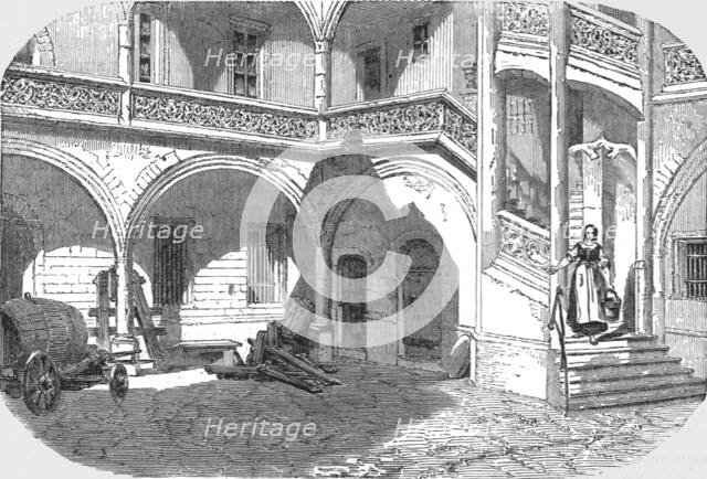 'Court of a house in Therese Street, Nuremberg; From Alsace to the Hartz', 1975. Creator: Unknown.