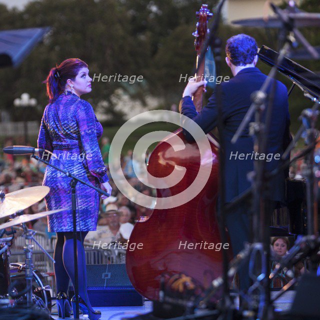 Jane Monheit, 2013. Artist: Alan John Ainsworth.