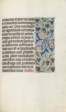 Book of Hours (Use of Rouen): fol. 131r, c. 1470. Creator: Master of the Geneva Latini (French, active Rouen, 1460-80).