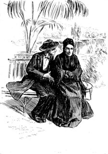 "22a, Curzon Street," the new play at the Garrick Theatre, 1898. Creator: Carl Hentschel.