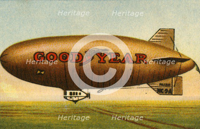 Goodyear 'Pilgrim' airship, 1925, (1932). Creator: Unknown.