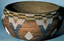 Ceremonial basket, North American Indian. Artist: Unknown