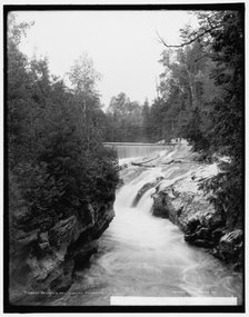 Belden's Falls, Green Mountains, between 1900 and 1906. Creator: Unknown.