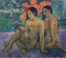 Et l'or de leur corps (Et l'or de leur corps). Artist: Gauguin, Paul Eugéne Henri (1848-1903)