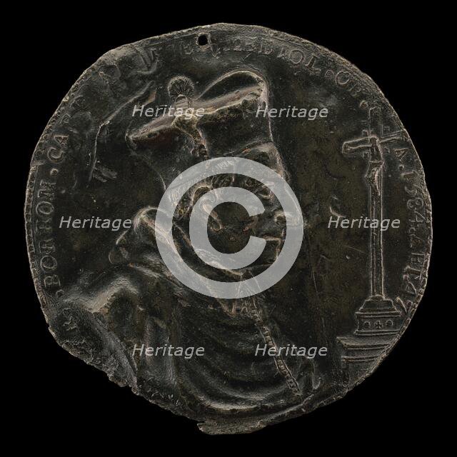 Carlo Borromeo, 1538-1584, Cardinal Archbishop of Milan 1560, 1584. Creator: Unknown.