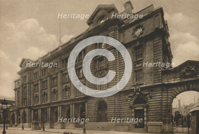 'Principal Façade of the General Post Office Headquarters at King Edward Street', c1935. Creator: Campbell.