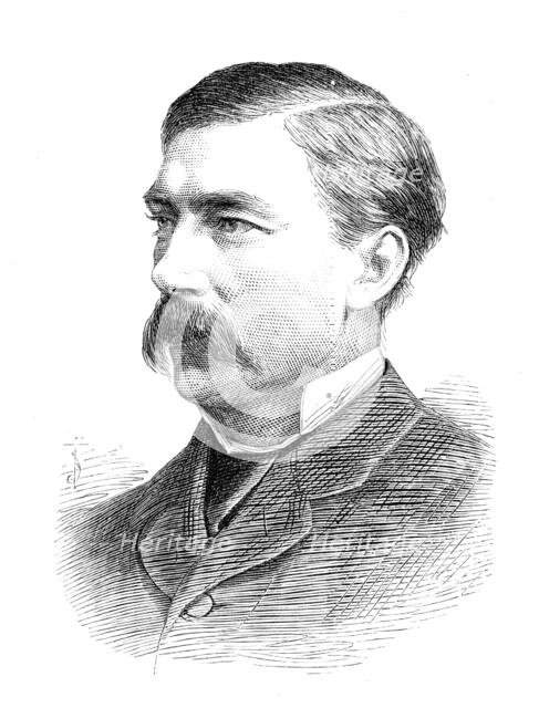 The late Major Singleton, 92nd (Gordon) Highlanders, 1881. Creator: Unknown.