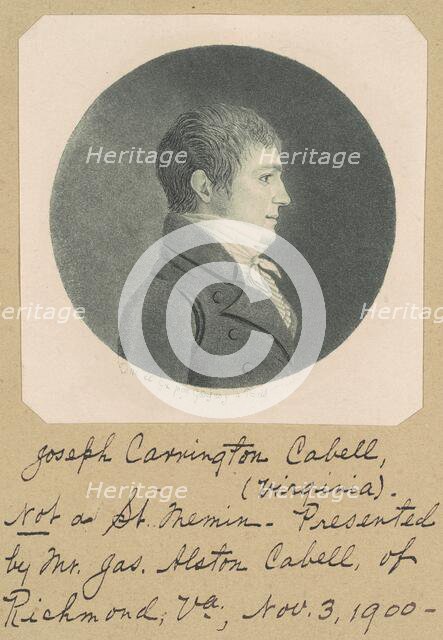 James Campbell, c. 1804 (printed 1887). Creator: Charles Balthazar Julien Févret de Saint-Mémin.