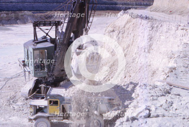 Limestone Quarry, Essex, UK, 20th century. Artist: CM Dixon.