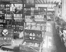 The shop interior of Scotts & Sons, London, c1914-c1918. Artist: Unknown