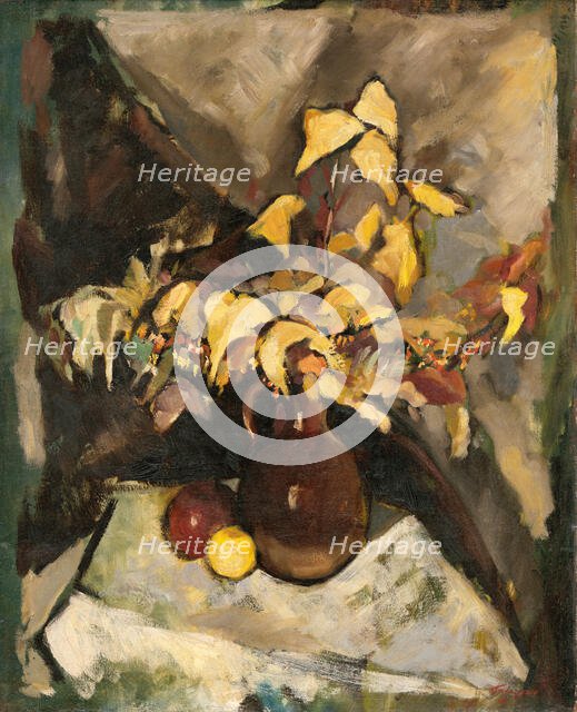 Autumn Still Life, 1931. Creator: Zolo Palugyay.