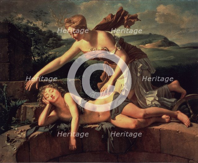 Child and Fortuna. Artist: Bouillon, Pierre (1776-1831)
