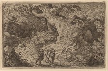 A Thick Forest, probably c. 1645/1656. Creator: Allart van Everdingen.