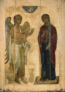 The Annunciation of Ustyug, 1130-1140. Artist: Russian icon  