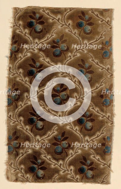 Fragment, France, 1750/75. Creator: Unknown.