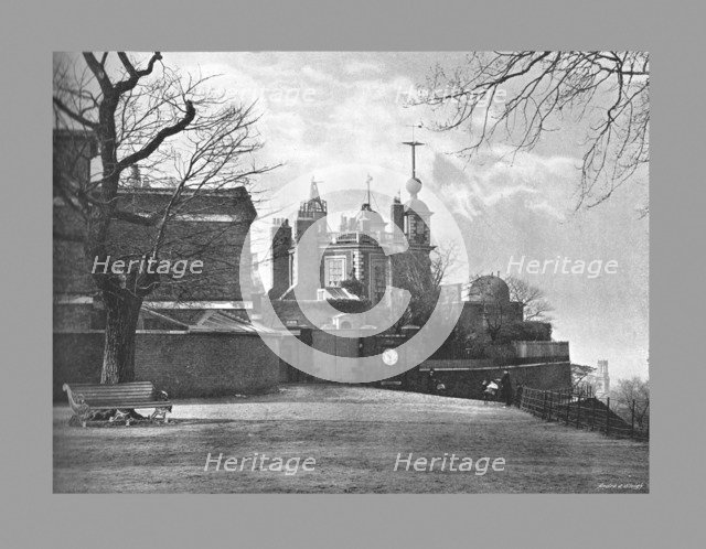 Greenwich Observatory, London, c1900. Artist: Paulton & Son.