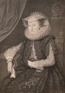 'Mary Sidney, Countess of Pembroke', 1614, (1904). Artist: Marcus Gheeraerts, the Younger.