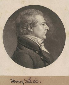 William Lee, 1807. Creator: Charles Balthazar Julien Févret de Saint-Mémin.