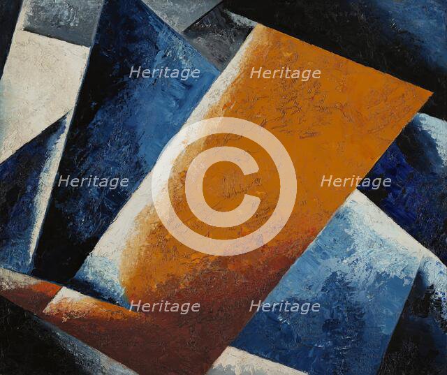 Painterly Architectonic, 1918. Creator: Lyubov Popova.