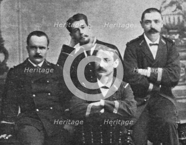 'Le general Gallieni; Le jeune capitaine Gallieni, en 1881, revenant de sa mission..., 1881. Creator: J. Sereni.