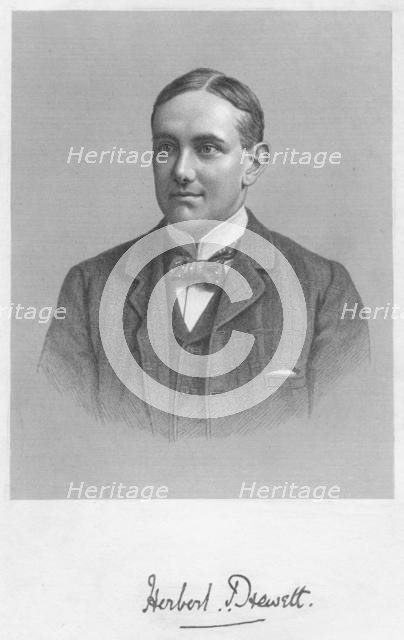 'Herbert Drewett', 1893. Creator: William Roffe.