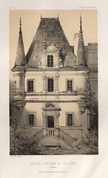 ...Pl. 1, Ancien Chateau de Villiers (Somme), 1860. Creator: Victor Petit (French, 1817-1874).