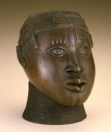 Commemorative trophy head, Late 15th-early 16th century. Creator: Unknown.