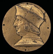 Ercole I d'Este, 1431-1505, Duke of Ferrara, Modena, and Reggio 1471, c. 1475/1505. Creator: Unknown.