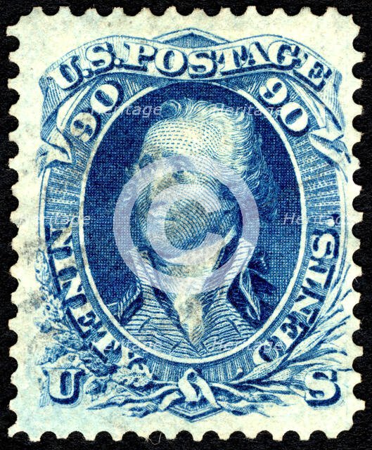 90c Washington single, 1861. Creator: Unknown.