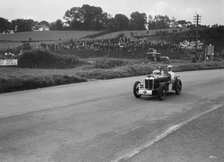 MG C type Midget of Cyril Paul competing in the RAC TT Race, Ards Circuit, Belfast, 1932. Artist: Bill Brunell.