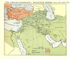 'The Abbasid Caliphate v. Byzantine Empire, circa 786 A.D.', c1915.  Creator: Emery Walker Ltd.