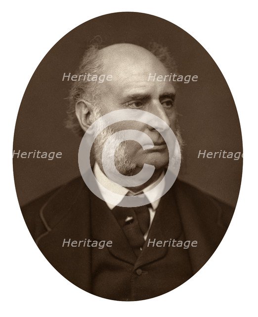 Sir James Plaisted Wilde, judge of the Court of Arches, 1880.Artist: Lock & Whitfield