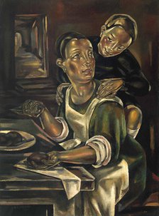 La cuisinière (The Cook), 1923. Creator: Blanchard, María (1881-1932).