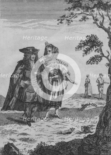 'A Burgomaster and His Wife', late 17th-early 18th century? Creator: Unknown.