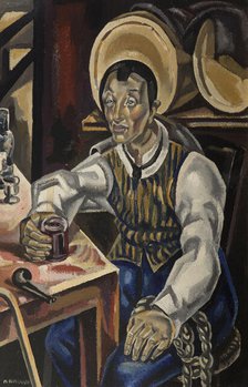 The Drunkard, 1923. Creator: Blanchard, María (1881-1932).